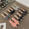 Women's Sandals Fashion Low Heels Sandals Women Shoes Elegant Pointed Straps Fashion Party Pumps Sandalias De Mujer 2023.