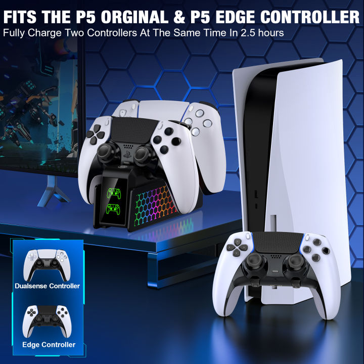 Bee's%20Nest%20For%20PS5/PS5%20Slim/PS5%20PRO%20BEBONCOOL%20FC401%20Dual%20Fast%20Controller%20Charger%20For%20PS5%20DualSense/DualSense%20Edge%20Gamepad%20-%20Image%205