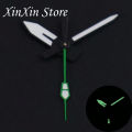Black Watches Pointers C3 Luminous Replacement Accessory Parts Fits For NH35 4R35 4R36 7S Automatic Movement Watch Hands. 
