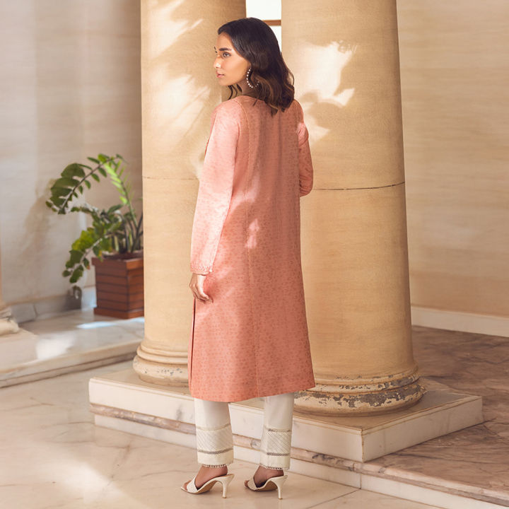 Asim Jofa Stitched 1 Piece Shirt For Women and Girls -Collection: Pret Essentials -Designcode: AJP-04-XS