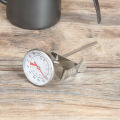 0℃ to100℃ Dial Thermometer for Coffee Pot Milk Frothing Jug Professional Cafe KitchenTemperature Measuring Tools. 