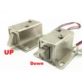 Electronic Door Lock Catch Door Gate 12V 0.4A  Release Assembly Solenoid Access Control lock. 