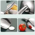 Dishwasher Safe Bar Stainless Steel Metal Ice Scoop Silver 8.3 Inch Thickening Ice Shovel Household Food Spatula Bar. 