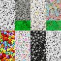 100/200/300/500pcs Mixed Color Acrylic Letter Beads Alphabet Spacer Beads For Jewelry Making Handmade DIY Bracelet Necklace.