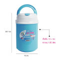 1.85 liter portable ice bucket, cooler for over 10 hours with straw holder, Eskimo brand HC-200B. 