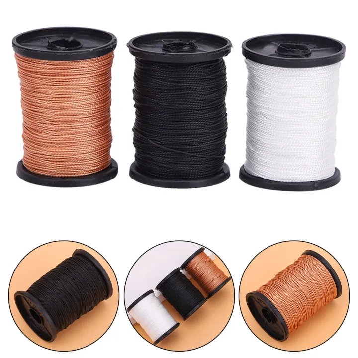 6/4.5cm%20%20White/black/brown%203%20Colors%20Nylon%20Sewing%20Thread%20Leather%20Sewing%20Waxed%20Thread%20For%20Shoe%20Repair%20Hand%20Sewing%20-%20Image%202