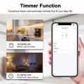 Tuya Zigbee Mini Smart Switch DIY 2 Way Control Smart Home 16A 1/2Gang Relay Automation Breaker Switches works with  Home. 