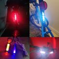 Bicycle Tail Light USB Rechargeable Mountain Cycle Rear Light Waterproof Bike Light Warning Lantern Bike Lamp. 