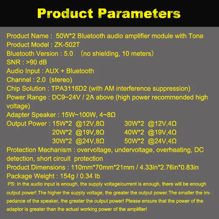 ZK-502T%20TPA3116D2%20Bluetooth-compatible%205.0%20Subwoofer%20Amplifier%20Board%202.0%20Channel%20High%20Power%20Audio%20Stereo%202*50W%20Bass%20AMP%20-%20Image%204