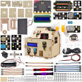 Keyestudio Microbit V2 Starter Kit  Smart Home Kit V2 for BBC Micro:Bit Starter Kit DIY STEM Python & Makecode Programming kit. 