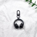 1PC Cute 3D Earphones Pendant Keychain Mobile Phone Chain Earphone Charm Backpack Hanging Decoration Accessories Gifts. 