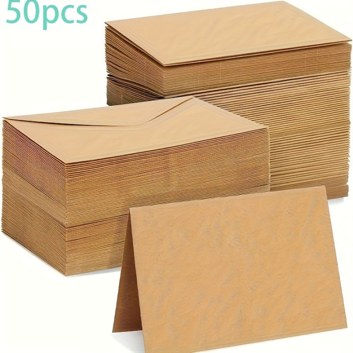 20/50pcs%20Premium%20Kraft%20Paper%20Envelopes%20-%20Perfect%20for%20DIY%20Greeting%20Cards,%20Wedding%20Invitations%20&%20Birthday%20Notes%20-%20Image%207