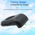 EAFC Mini Car Seat Back USB Fan Foldable Silent Fan 3-Speeds  Adjustable Universal Car Cooler Air Cooling Car Rear Seat Auto. 