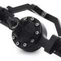 CNC Aluminum Alloy Front Rear Axle Set for 1/10 RC Crawler Car RC4WD Gelande II TF2 D90 D110 Yota II.