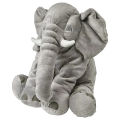 40cm Soft Elephant Plush Toys Cute Elephant Baby Sleeping Pillow Stuffed Animals Best For Kids Birthday Room Decoration.