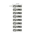 Sticker'' reflective sticker enkei''💯% ️ Ready cut. 