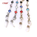 Colorful Crystal Bead Eyeglass Holder Fashion Glasses Chain for Women Eye Accessories Eyewear Straps Cord Sunglasses String .