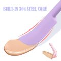 NEW 3Pcs Lengthened Silicone Scraper Double-head Cosmetic Jam Deep Bottle Scraper Product Silicone Mini Spatula SetKitchen.