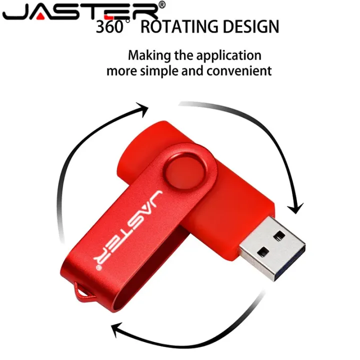 JASTER%20High%20Speed%20Fashion%20Rotatable%20USB%202.0%20Flash%20Drives%2064GB%2032GB%20Pen%20Drive%20Black%20Waterproof%20Business%20%20Pendrive%20U%20disk%20-%20Image%203