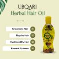 Ubqari Herbal Hair Oil | Hair Growth Oil | Black Seed Hair Oil- | Nine Leaves Hair Oil | Rapunzel Hair Oil | Hair Growth Serum. 