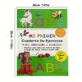 Spanish Alphabet Tracing Workbook, CUADERNO DE CALIGRAFÍA DEL ABECEDARIO, Language Learning Teaching Aids, 32 Pages. 