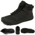 New Waterproof Winter Boots For Unisex Snow Barefoot Casual Shoes Outdoor Work Shoes Warm Fur Men Ankle Shoes Male Snow Boots. 