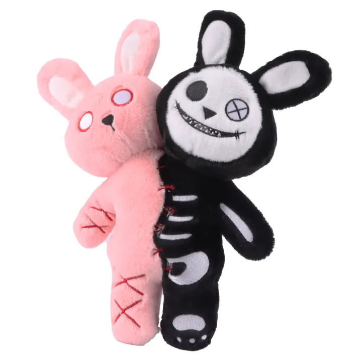 Halloween%20Double%20Headed%20Skull%20Rabbit%20Plush%20Toy%20Grimace%20Halloween%20Doll%20Company%20Holiday%20%20Children's%20Halloween%20Creative%20%20-%20Image%204