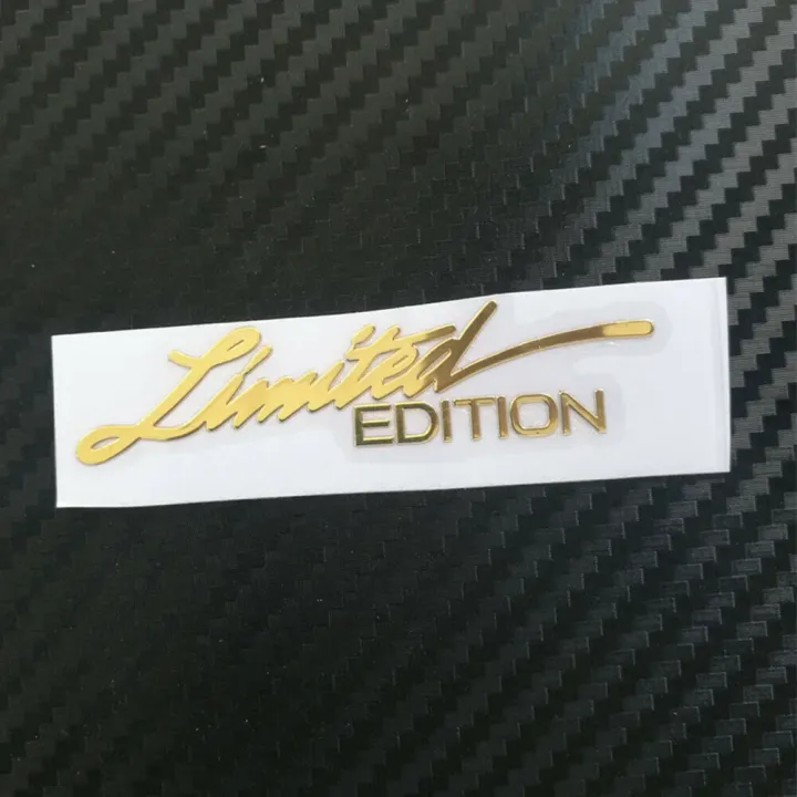 2pcs%203D%20Metal%20Limited%20Edition%20Logo%20Car%20Side%20Fender%20Rear%20Trunk%20Emblem%20Badge%20Metal%20Sticker%20Decals%20Car%20Decoration%20Accessories%20-%20Image%205