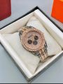 Boys & Gents Iced Out Stainless Steel Full Diamond Stone Bling Analog Quartz Wrist Watch for Men – Luxury Fully Paved Fashion Watch. 