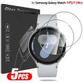 Tempered Glass For   Watch 7 40mm 44mm/FE 40mm HD Screen Protector For  Watch 6 5 Ultra 47 Accessories Protec. 