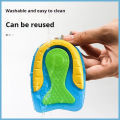 Soft Silicone Comfort Insoles for Men And Women Invisible Height Increasing Half Insole Shock Absorbing Sports Insoles. 