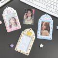 Cute Cartoon Card Holder Ins Style Idol Photo Polaroid Storage Case 3 Inch Photocard Pouch Pendant.