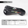 BUCKLOS Bicycle Stem 17 Degree Negative Bicycle Handlebar Table Stems Aluminum Alloy 80MM 100MM Handle Bar Power Bicycle Stem. 