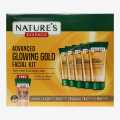 Nature's Essence Glowing Gold++ Facial Kit With Free Glock Cream. 
