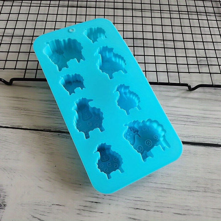 1pc%208%20Holes%20Sheep%20Animal%20Shaped%20Soap%20Silicone%20Mold%20DIY%20-%20Image%203