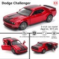 MSZ 5-inch alloy car model Dodge Challenger rebound function static model alloy die-casting car model collection toy.