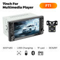 MEKEDE 2din MP5 Car Radio Universal Multimedia 7 inch HD Touch Screen Wired Carplay Android Auto BT USB FM Radio Stereo Audio. 