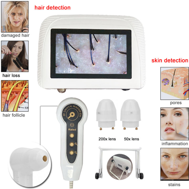 50X/200X%20Portable%20Skin%20Analyzer%20Machine%205%20inch%20Scalp%20Detector%20Hair%20Follicle%20Oil%20Moisture%20Tester%20Skin%20Care%20Monitor%20Rechargeable%20-%20Image%203
