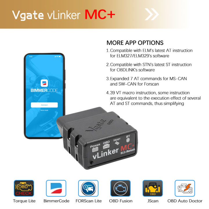 OBDIICAT-VLinker%20MC/MC+%20ELM327%20Bluetooth%203.0/4.0%20OBD2%20ELM%20327%20WiFi%20Car%20Diagnostic%20for%20iOS%20Android%20Scanner%20Auto%20Tool%20-%20Image%204