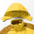 Autumn Women's Fashion Hiking Jacket Long-sleeved Hooded Coat Outdoor Waterproof  Windproof Thin Mountaineering Jacket Coat. 