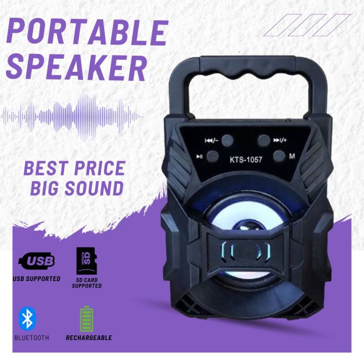 Bluetooth Speaker Portable Speaker Mp3 Speaker Big Sound Woofer Speaker Bluetooth Memory Card and USB Supported