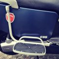 Premium Quality Pillion Rider Footrest / Lady Footboard / Rear Passenger Footpeg for Metro Yadea E8S Pro / E8S 200 Electric Scooter E-Motorbike. 
