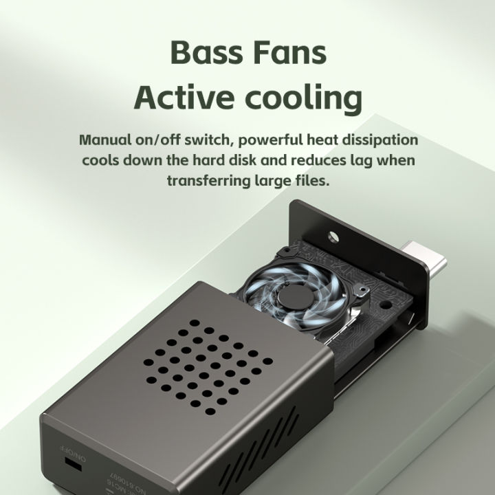 Hagibis%202230%20M.2%20NVMe%20SSD%20Enclosure%20with%20Cooling%20Fan%20USB%203.2%20Gen%202%20to%20NVMe%20PCI-E%20M.2%20SSD%20Case%20for%20Laptop%20iPhone%2016%20Pro%2015%20iPad%20-%20Image%205