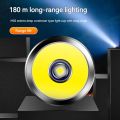 Mini Transparent Keychain Flashlight LED Rechargeable Torch UV Light Portable Camping Hiking Lantern Pocket Key Lamp Magnetic. 