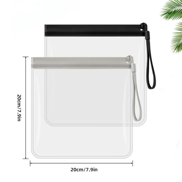 1/2/4pcs Luggage Transparent Travel Use Leakproof Flight Make Up Waterproof For Women Reusable Airport Security Storage bag