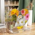 1 set of DIY heart-shaped photo display resin silicone casting mold, suitable for home wedding decorations and graduation souven.