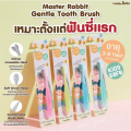 Kindee Children's Toothpaste, Kindee Organic, Children's Toothpaste That Can Be Swallowed, Food Grade Toothpaste for Children 6 Months and Up, Size 50g, Ddl Master Rabbit Toothbrush. 