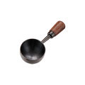 Stainless Steel Walnut Coffee Bean Measuring Spoons Household Tools High Profile Level Long Handle Coffee Powder Measuring Spoon. 