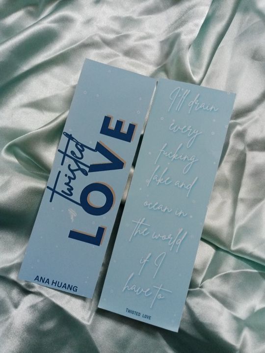 Twisted Love bookmarks|set of 2|twisted series|Customizable