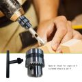 Electric Drill Chuck Angle Grinder Drill Chuck with Chuck Key Self-locking Iron Collet Electric Accessories. 